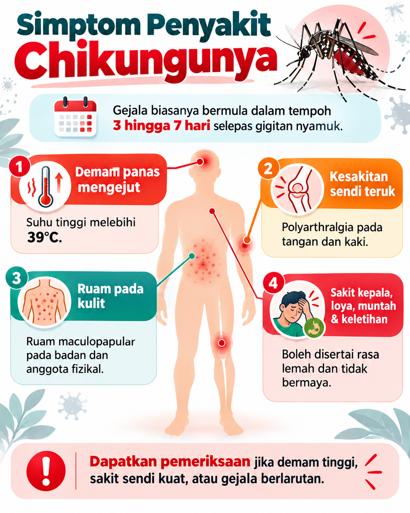 Simptom Demam Chikungunya