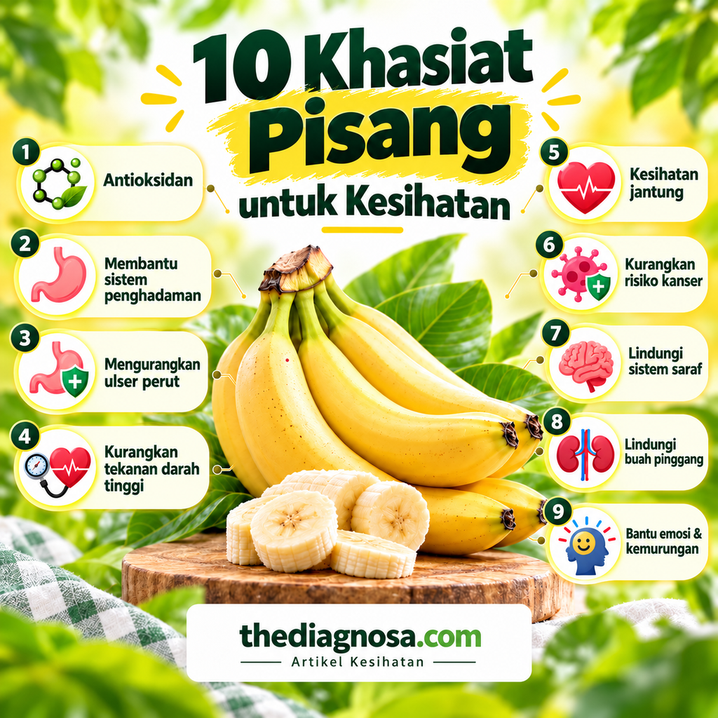 Khasiat Buah Pisang
